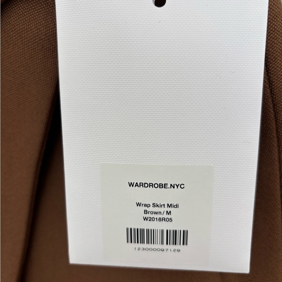 WARDROBE.NYC Brown Pencil Skirt NWT - Picture 2 of 2